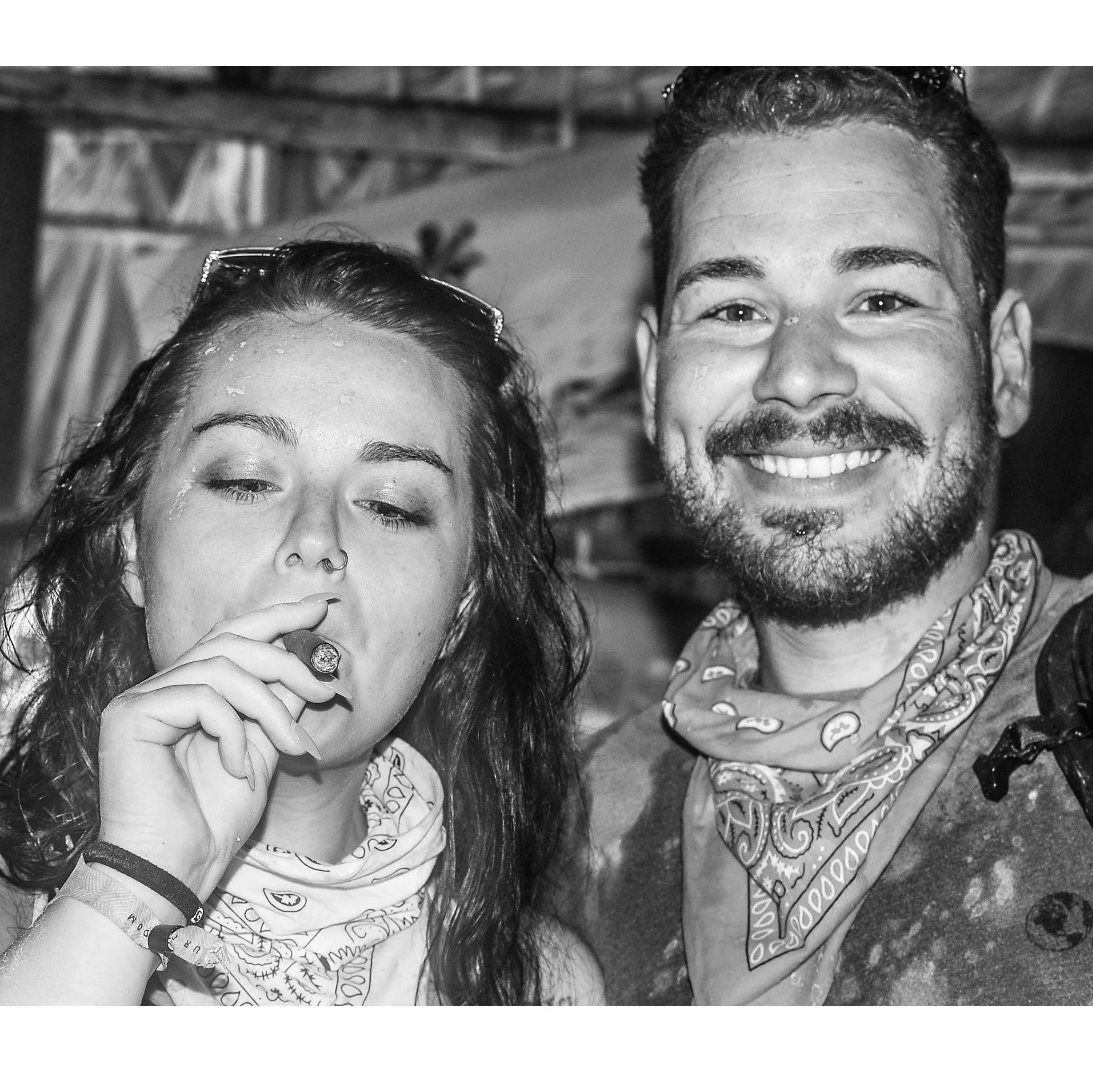 Smoking cigars and trying the local rum in Punta Cana!