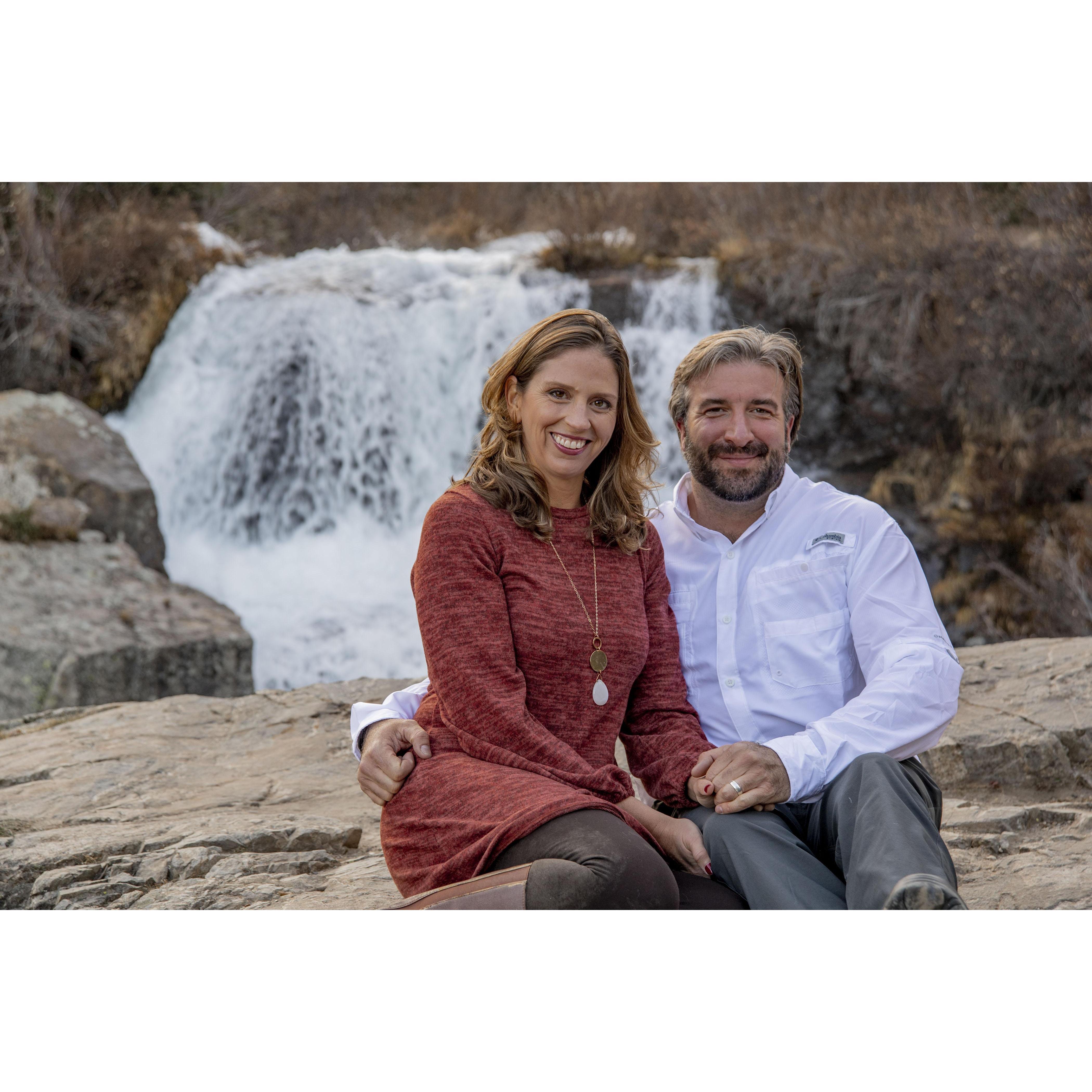 Engagement photos by Studio Kiva Photography (Katie Girtman) taken at the base of Quandary Peak, Breckenridge.