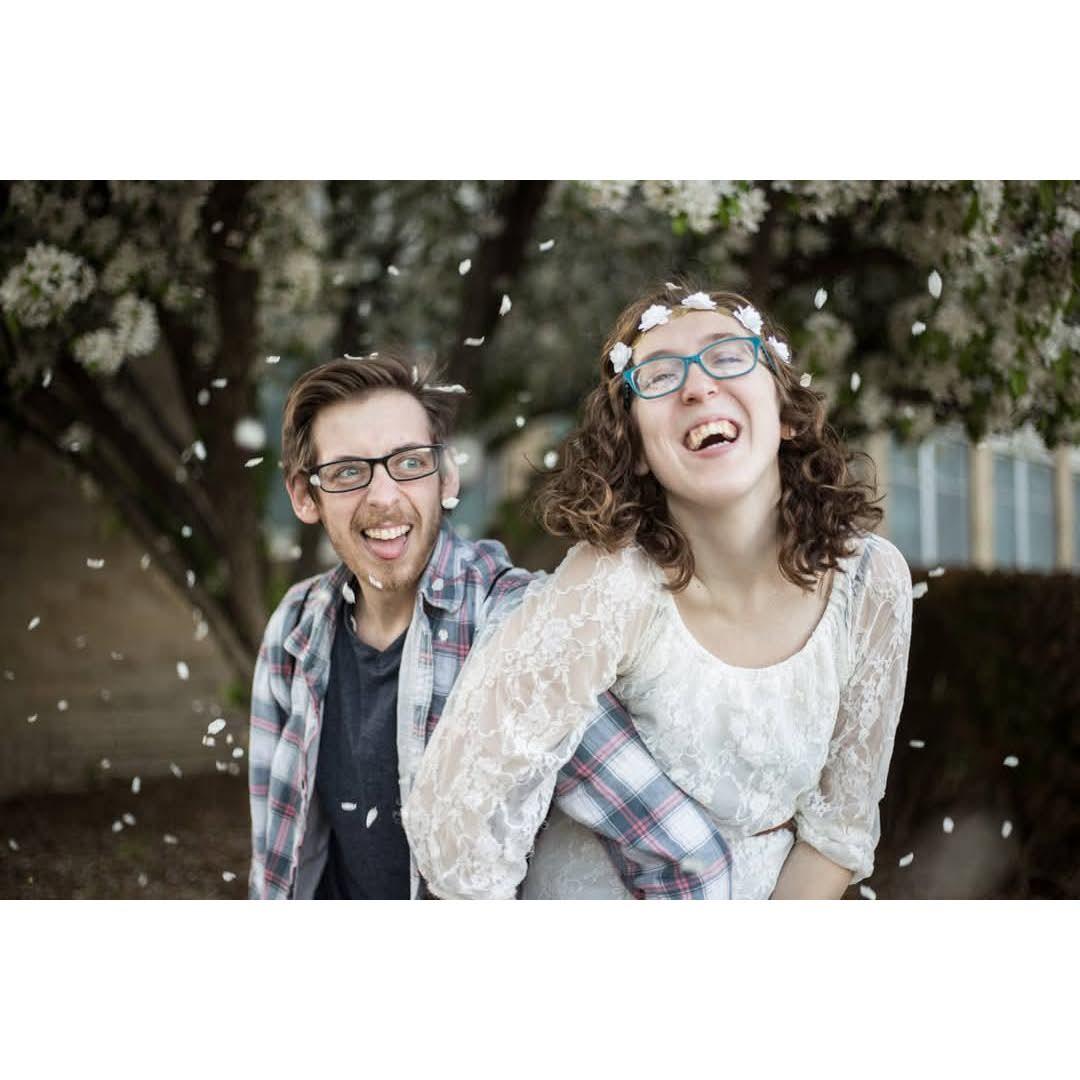 Our first..."professional" photos together - sometime after near when I graduated from Ripon in 2017