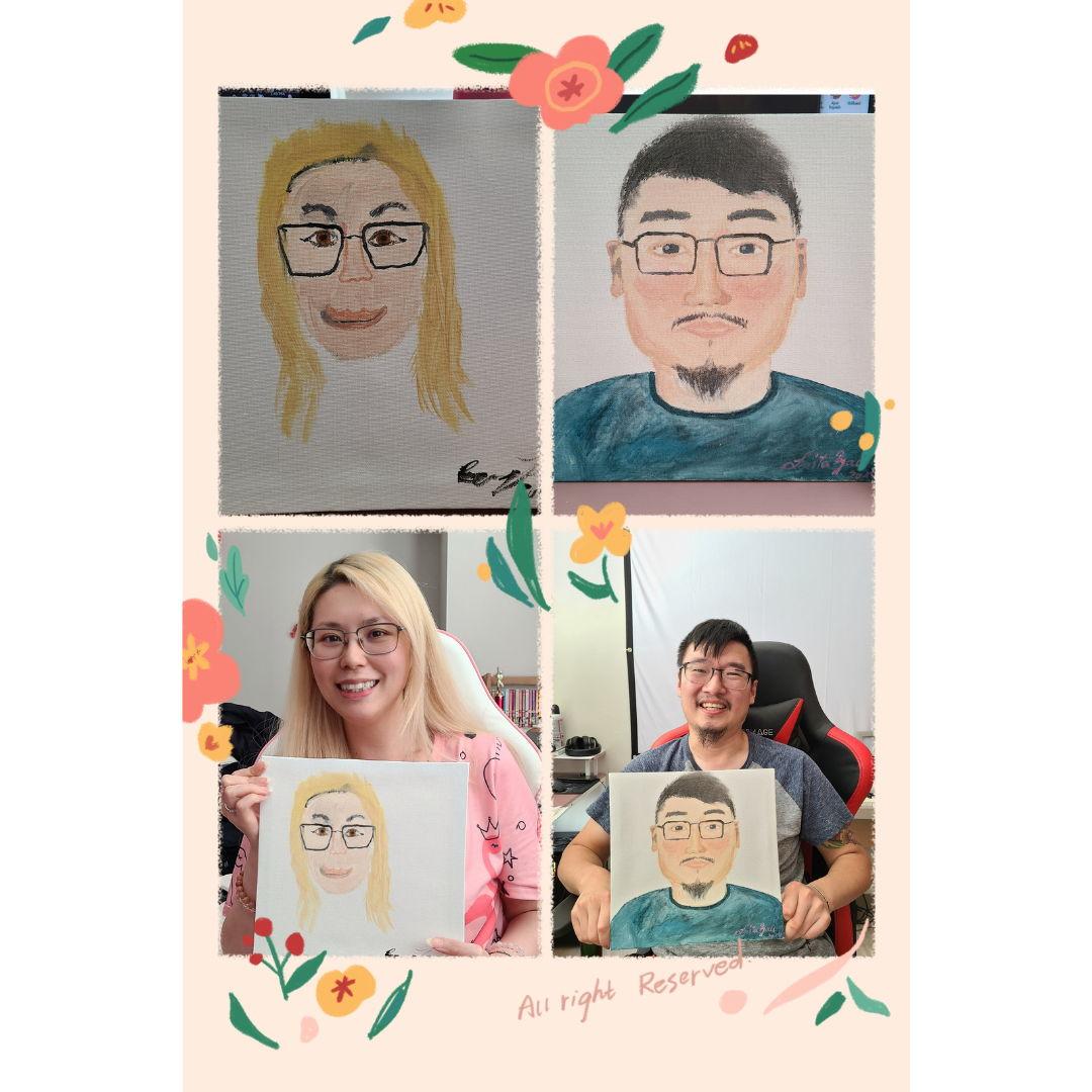 Our portrait of each other