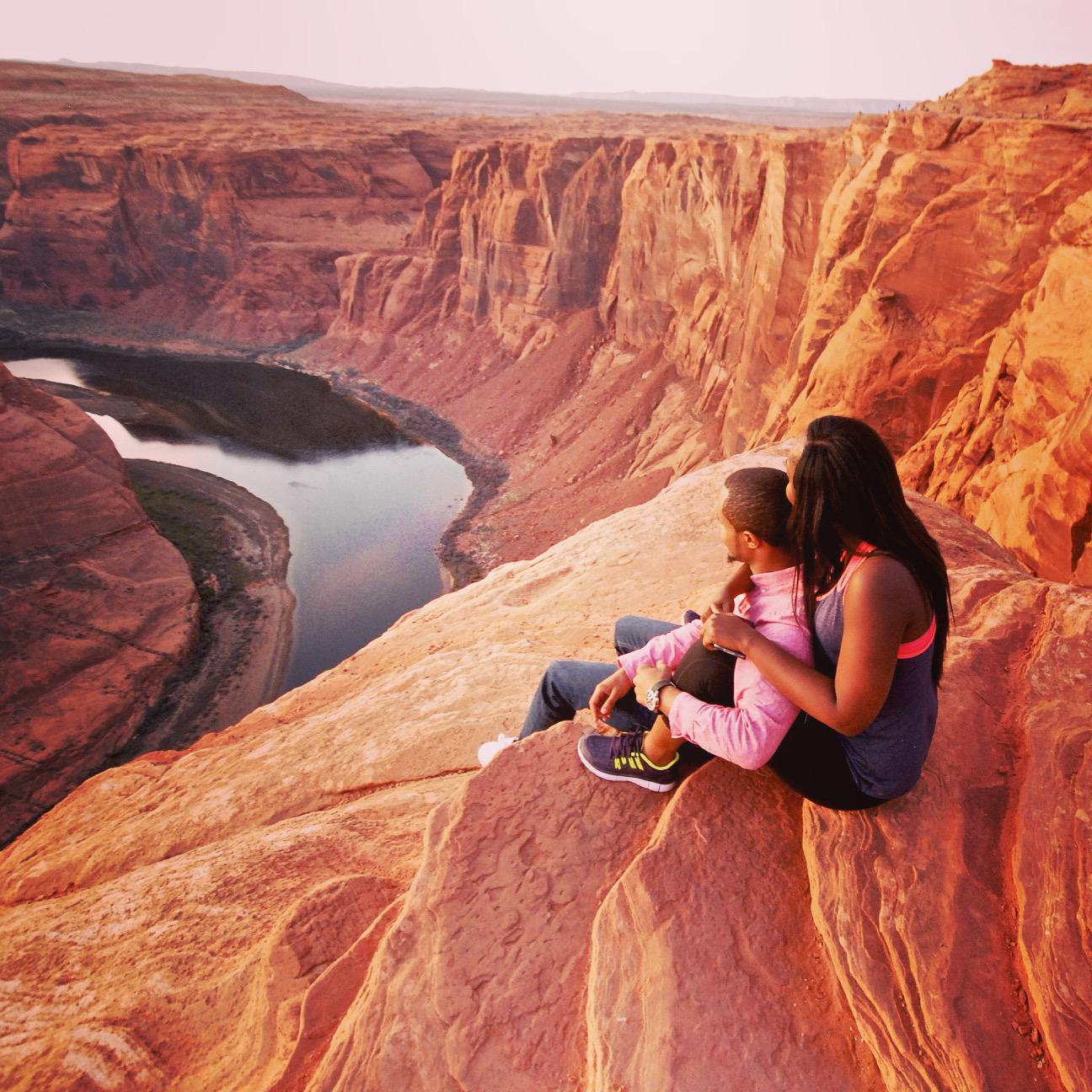 Our first trip to Horseshoe Bend 2015.