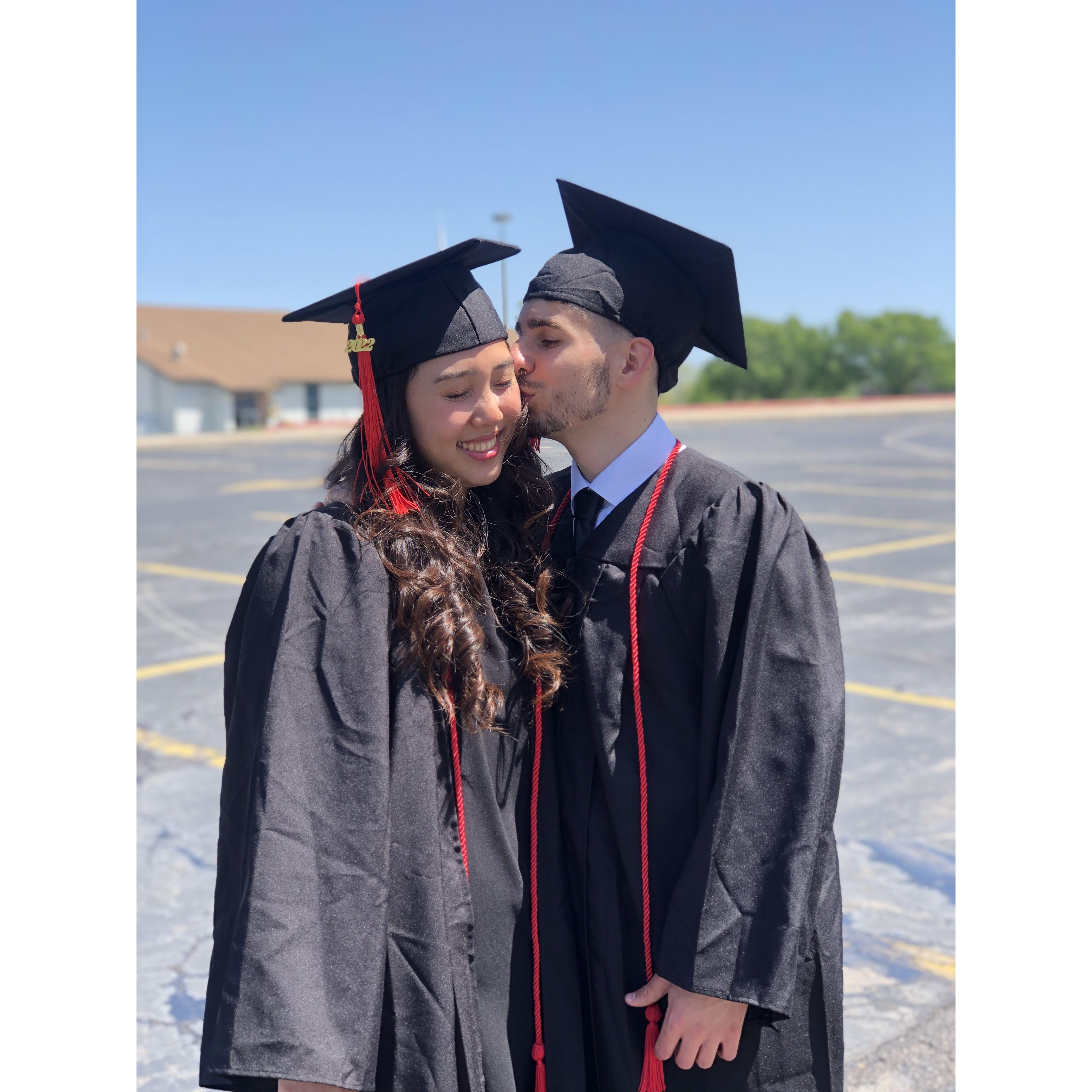 Graduated from Bible school together in 2022