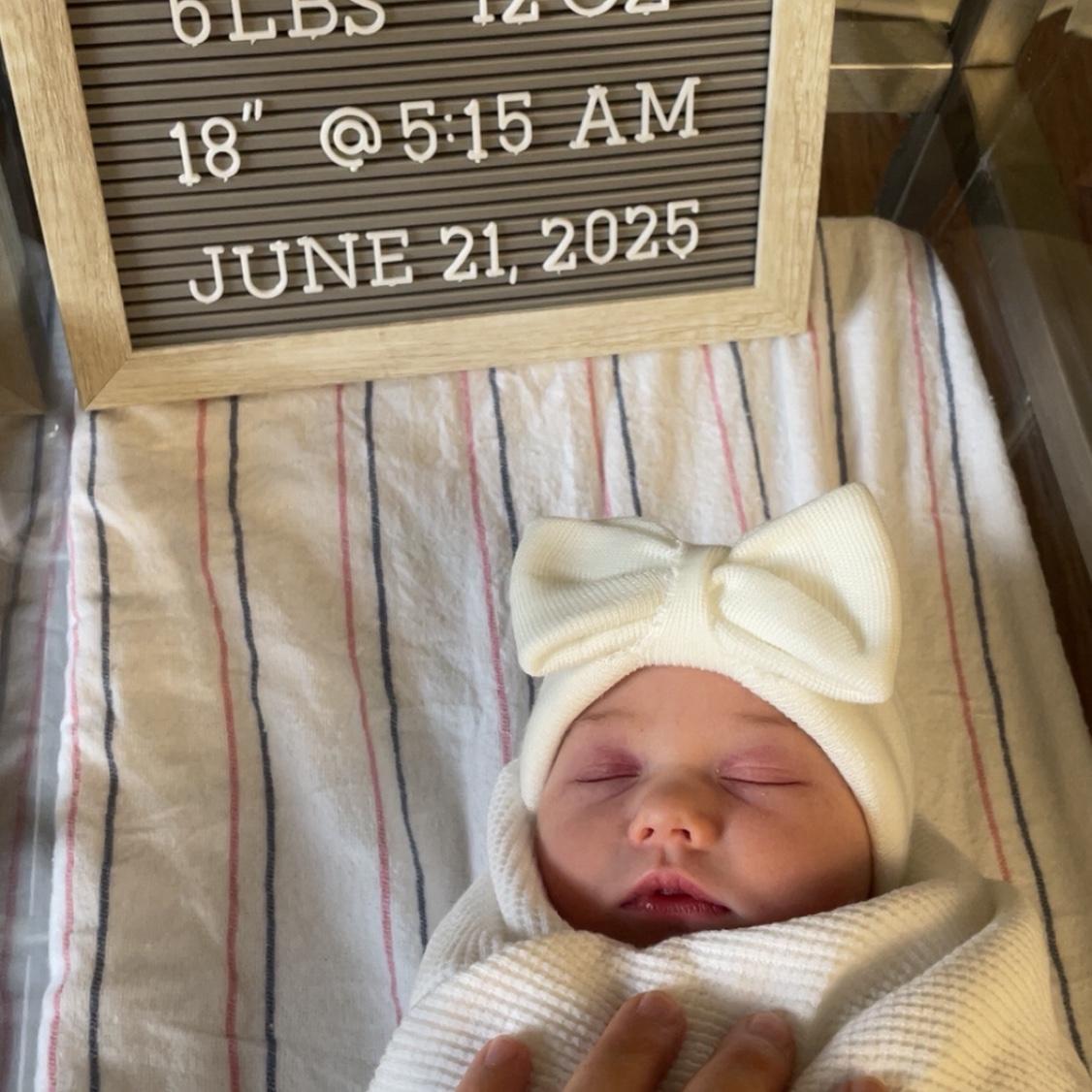 When we became parents to the most perfect baby girl, Kit!