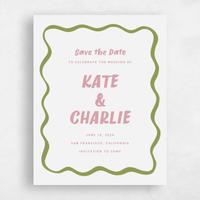 Green Wedding Save the Date - Key West Portrait