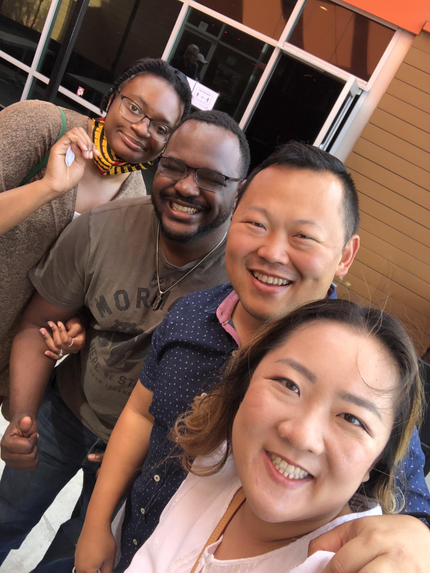 Meeting Kris’s navy friend Ryan & his wife Banke in Sacramento