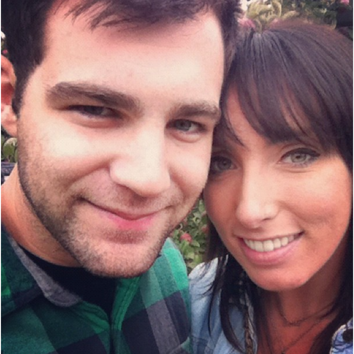 One of our first official dates as a couple; Tougas Farm, Northboro, MA 2012