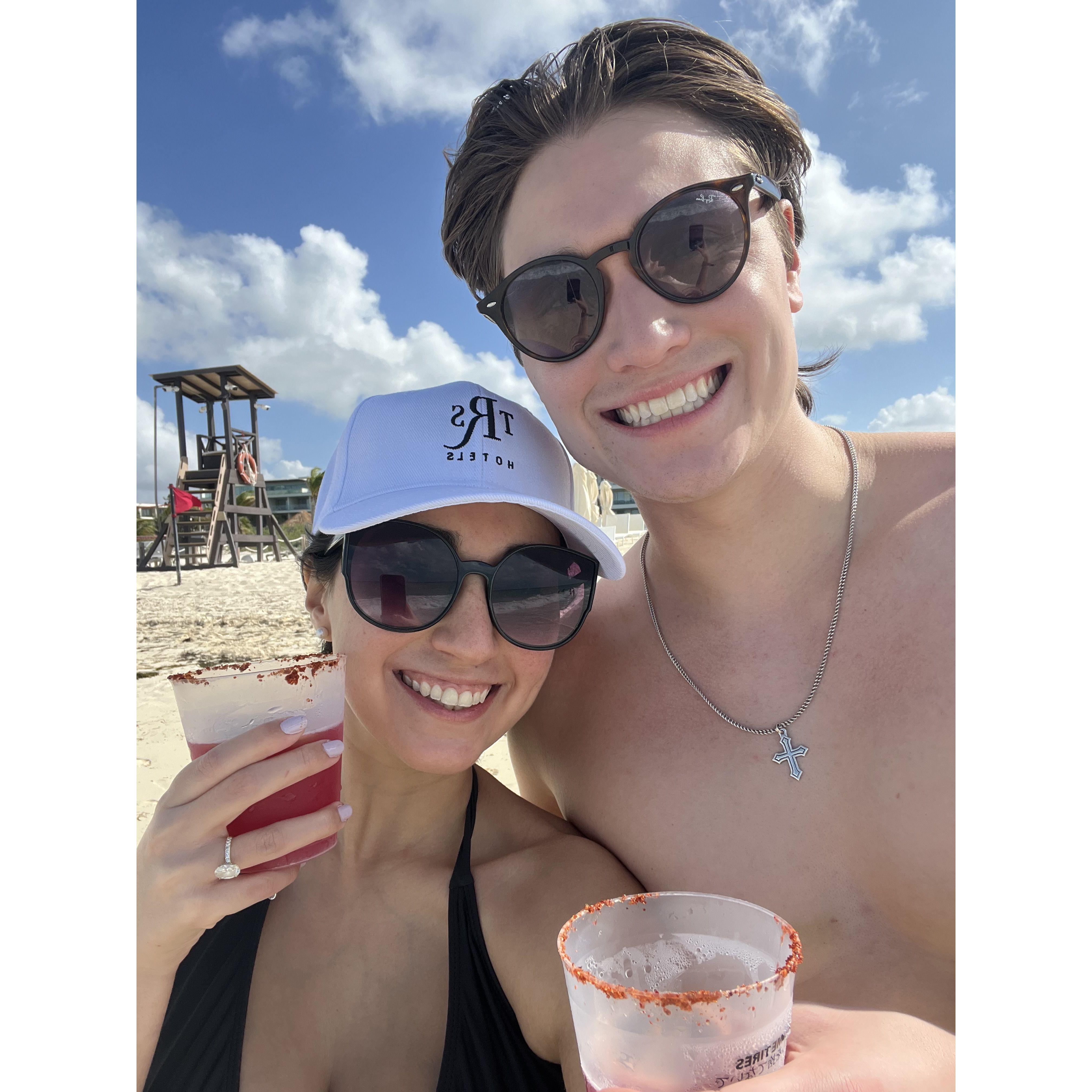 December 2024: One of our many trips abroad!