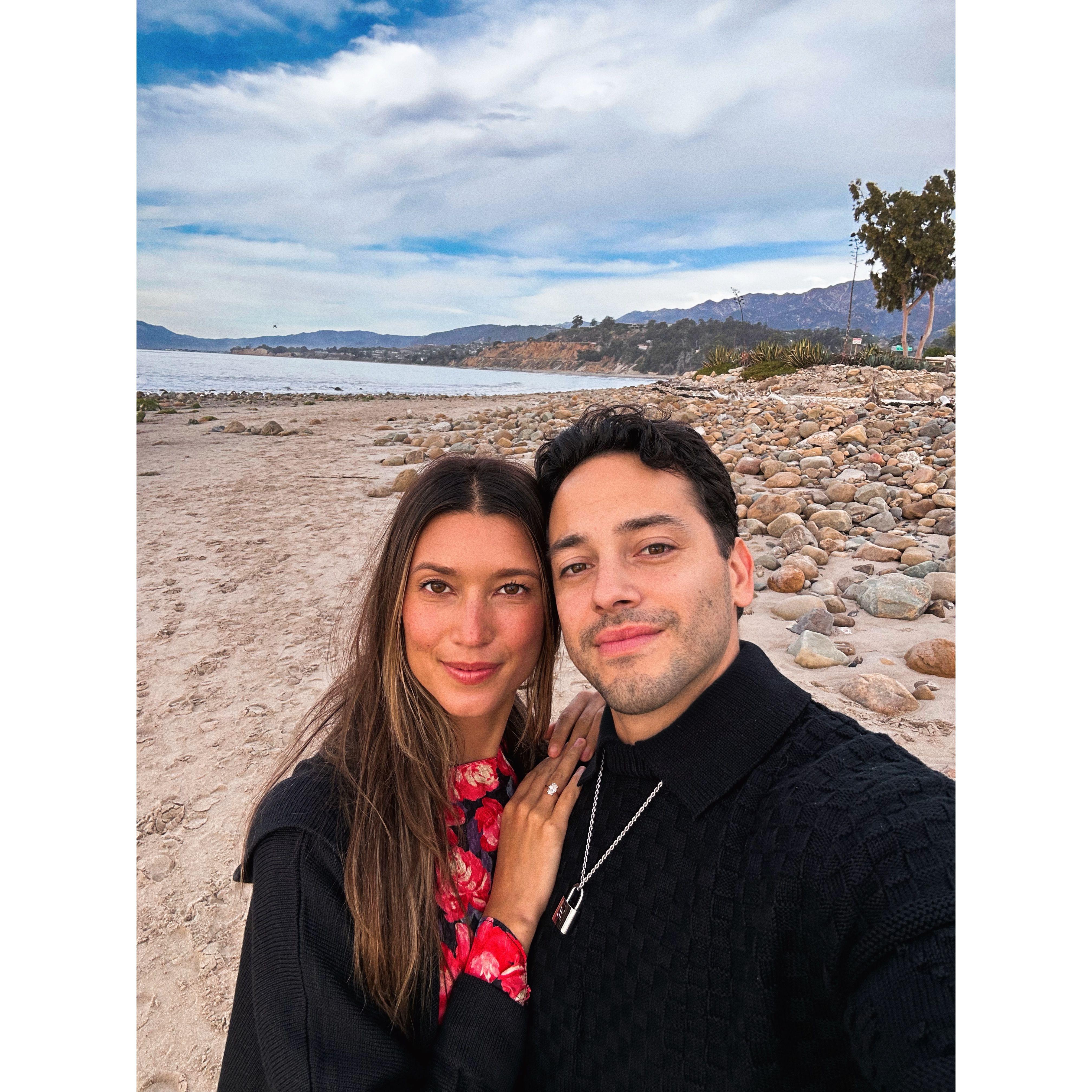In Santa barbara this past Christmas