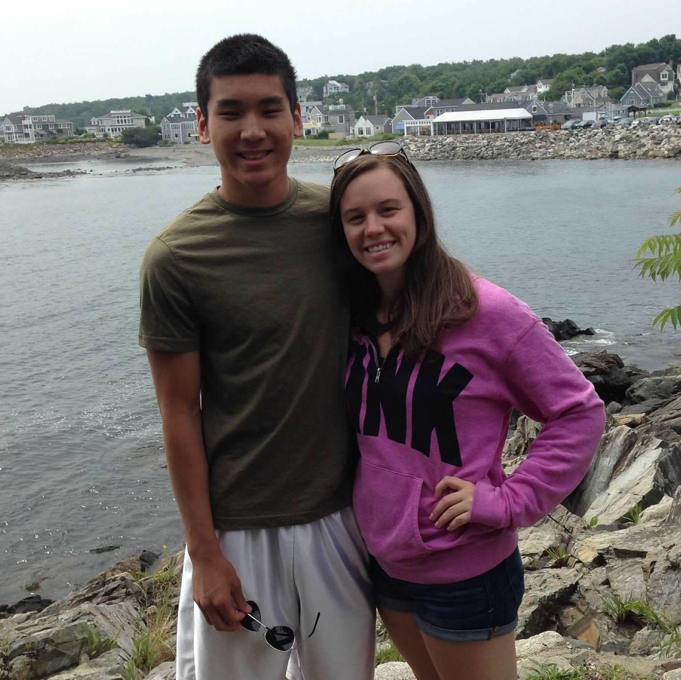 College throwback - Our first visit to Ogunquit Maine while spending the weekend "glamping" with Kayla's family in New Hampshire.