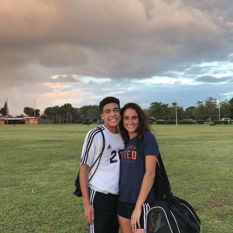 Our very first picture together