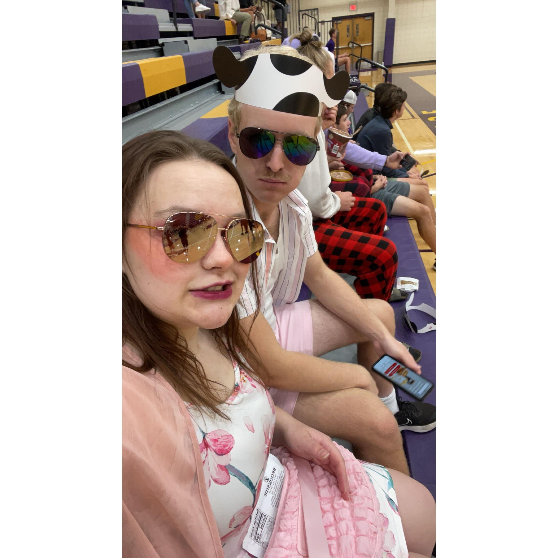 Our dorky version of Barbie & Ken
