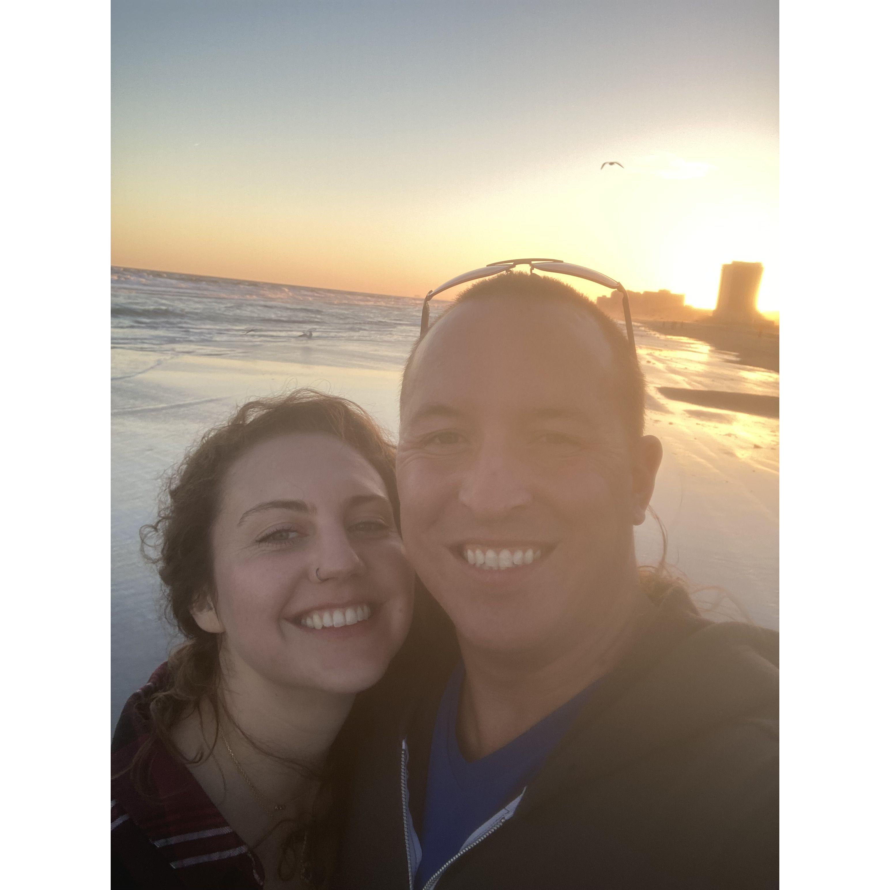 Our first picture together! In Atlantic City in October 2021