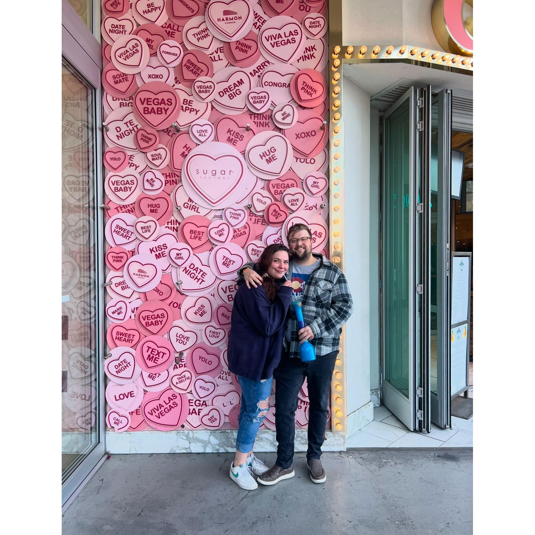 Las Vegas for Gill's birthday in 2022