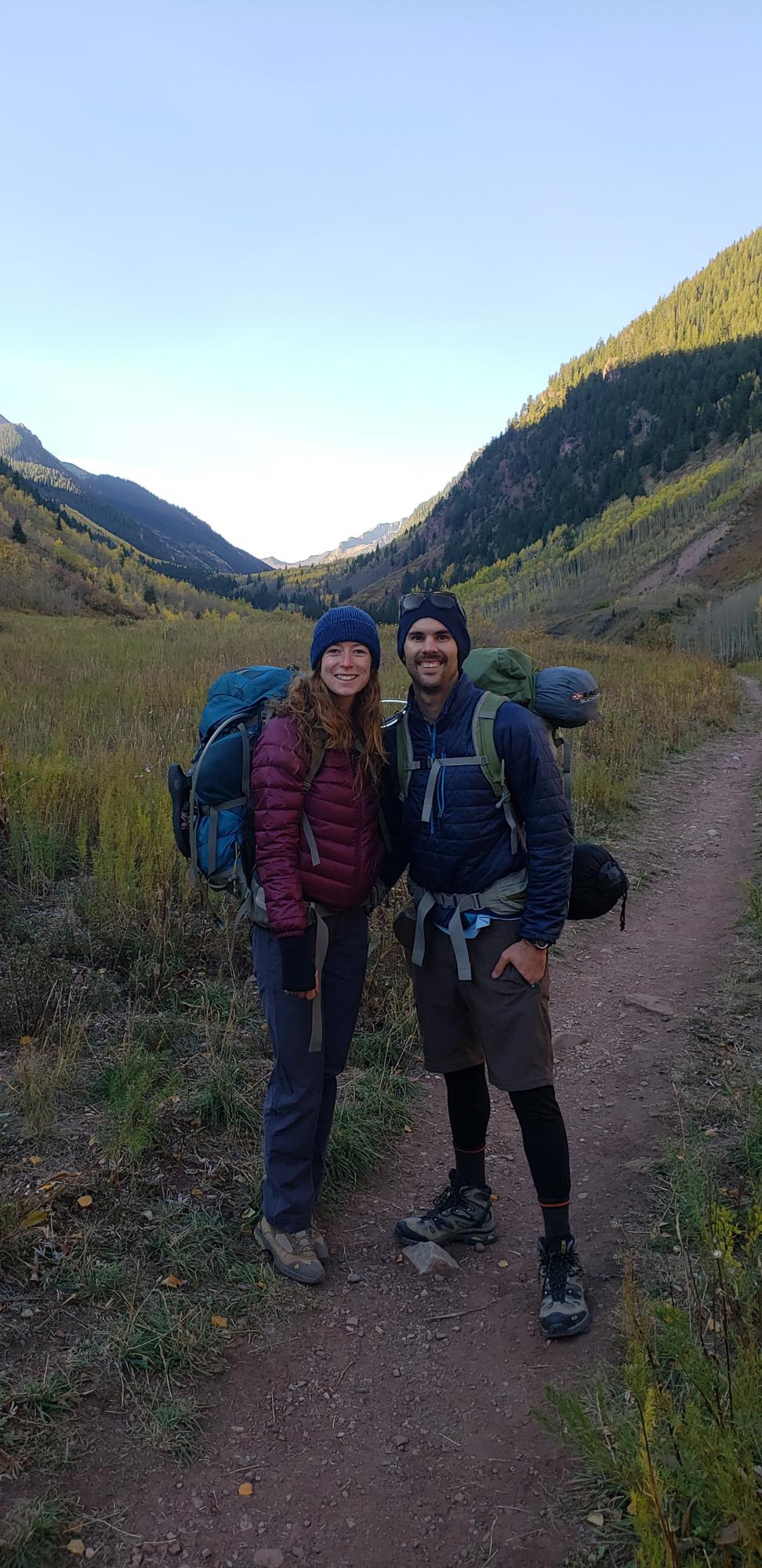 Hiking to Conundrum Hot Springs