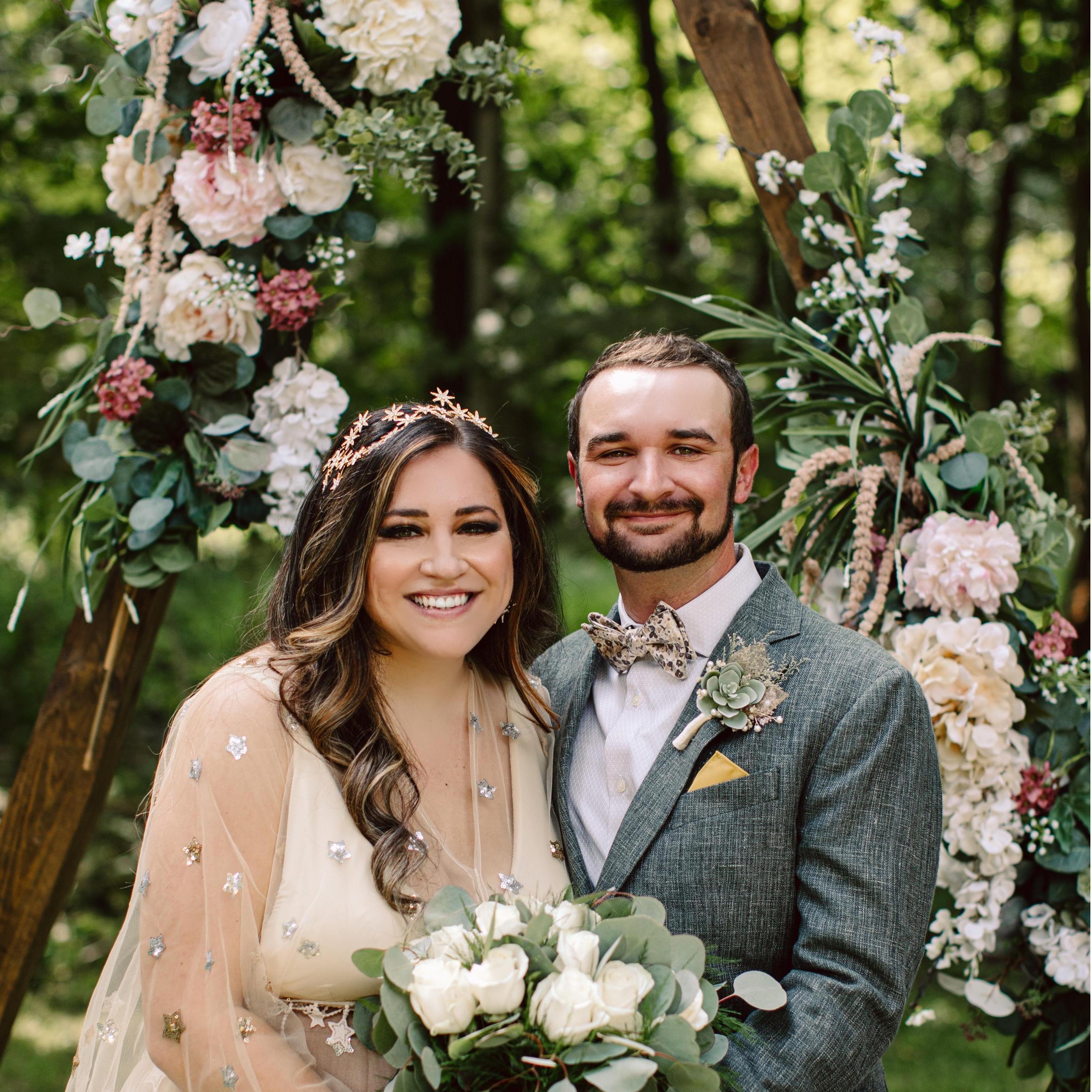 Okay, so remember how we said we’re married already? We got married in Lance’s father’s backyard in New Lenox. And it was a ton of fun.