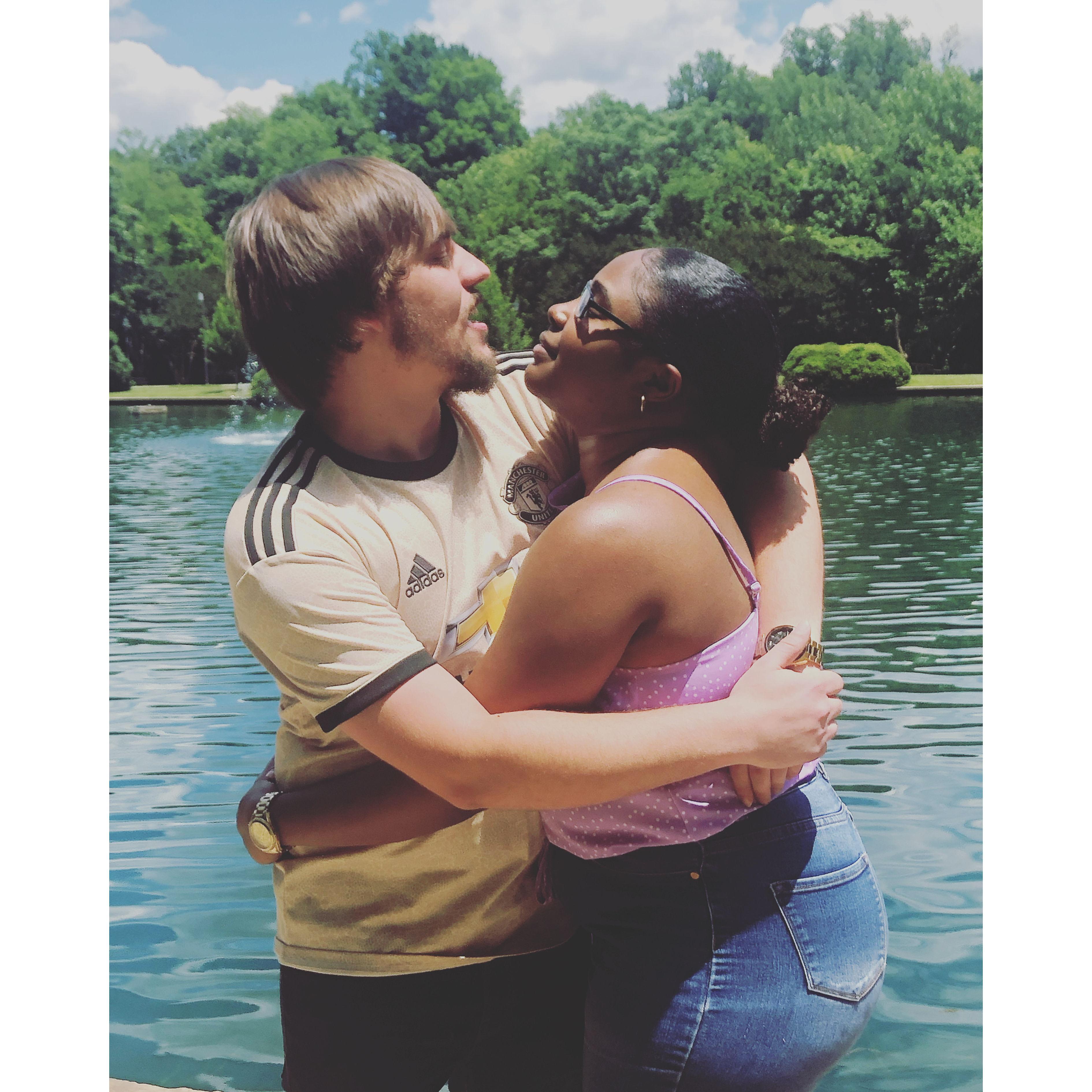 The day we got engaged