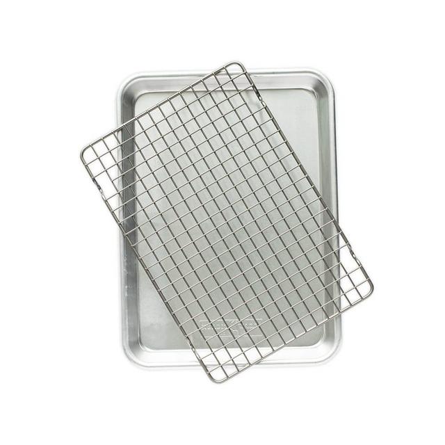 Winco Sheet Pan, Perforated, Aluminum, 13 X 18 (half Size) - Silver : Target