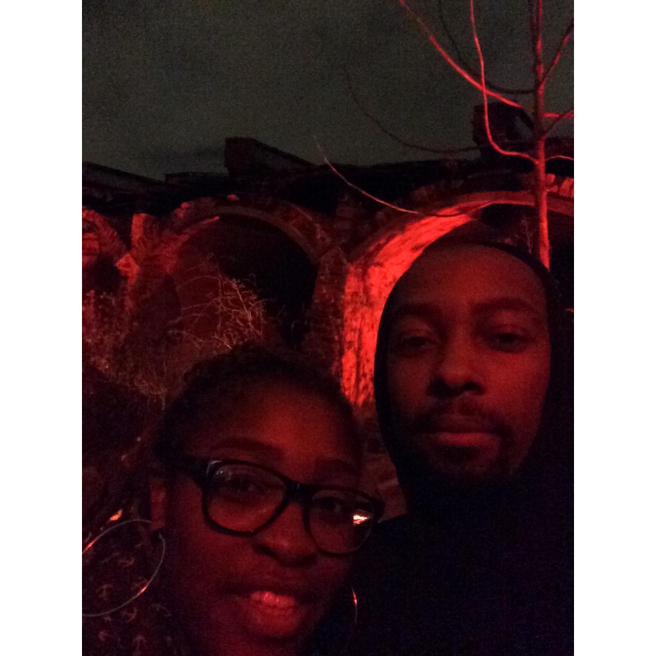 Halloween. Haunted House.