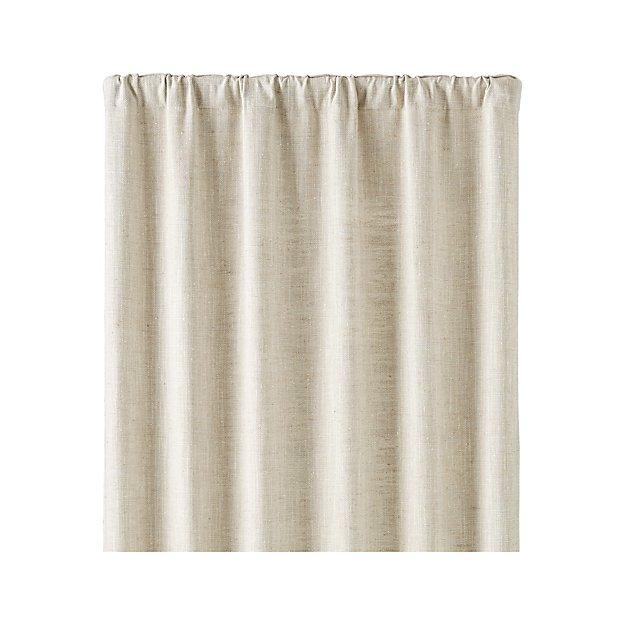 Reid Natural 48"x84" Curtain Panel