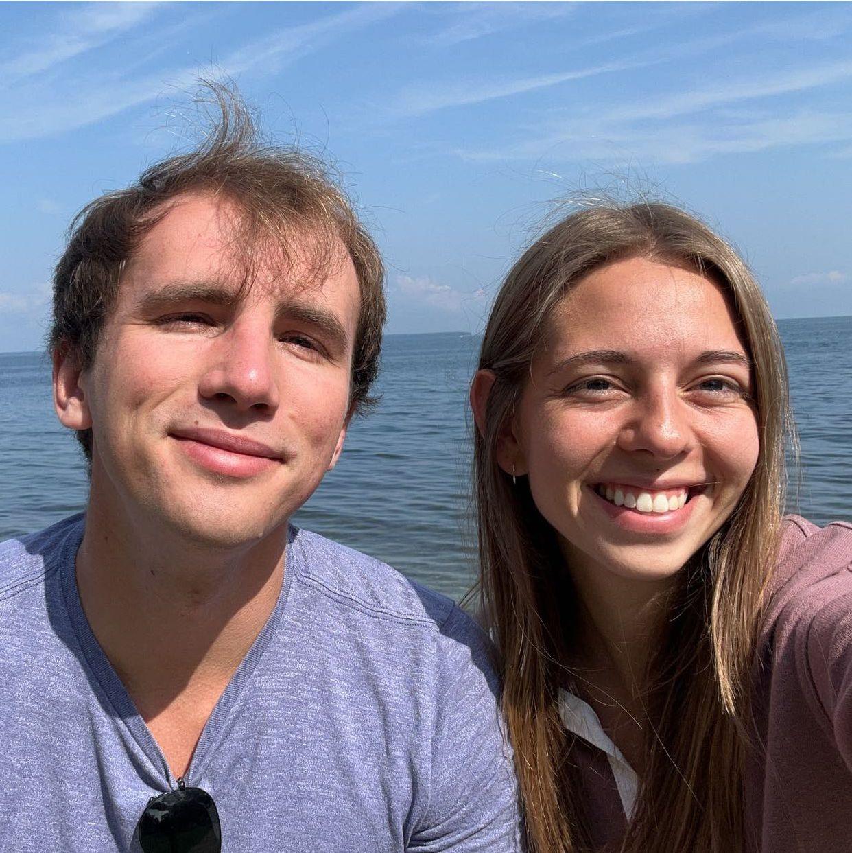 Our first trip to Sunset Beach Park in Fish Creek while waiting for our brunch reservation