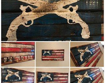 US Army Decorative Cutting Board