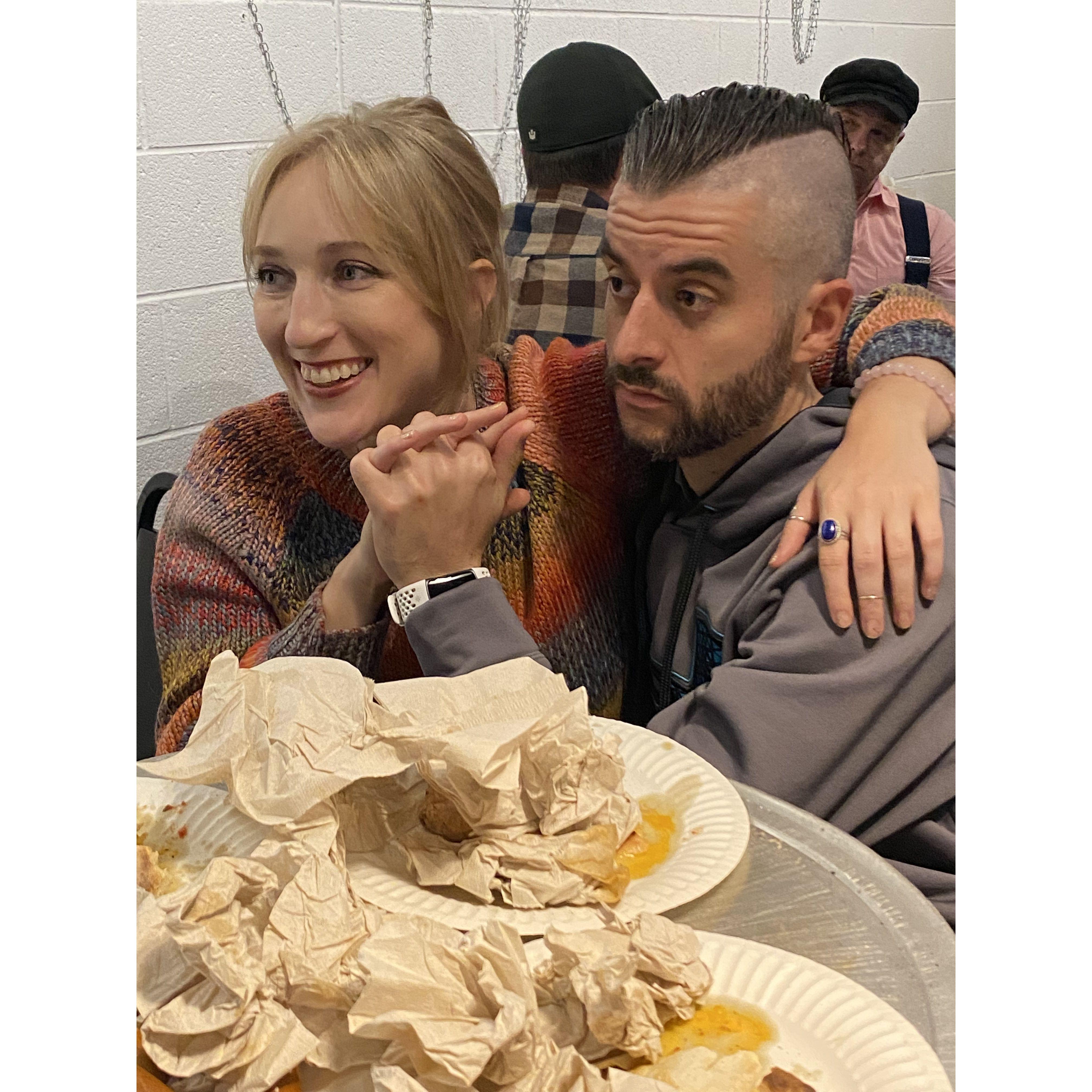 Quintessential Chris & Robyn Energy.