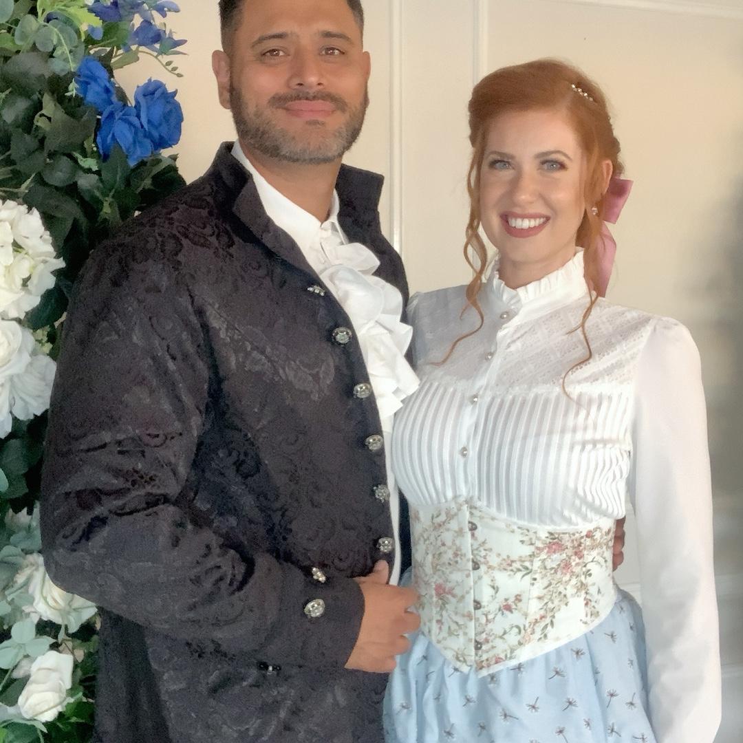 We love Period Piece movies so naturally when we had a chance to dress up we went all out!