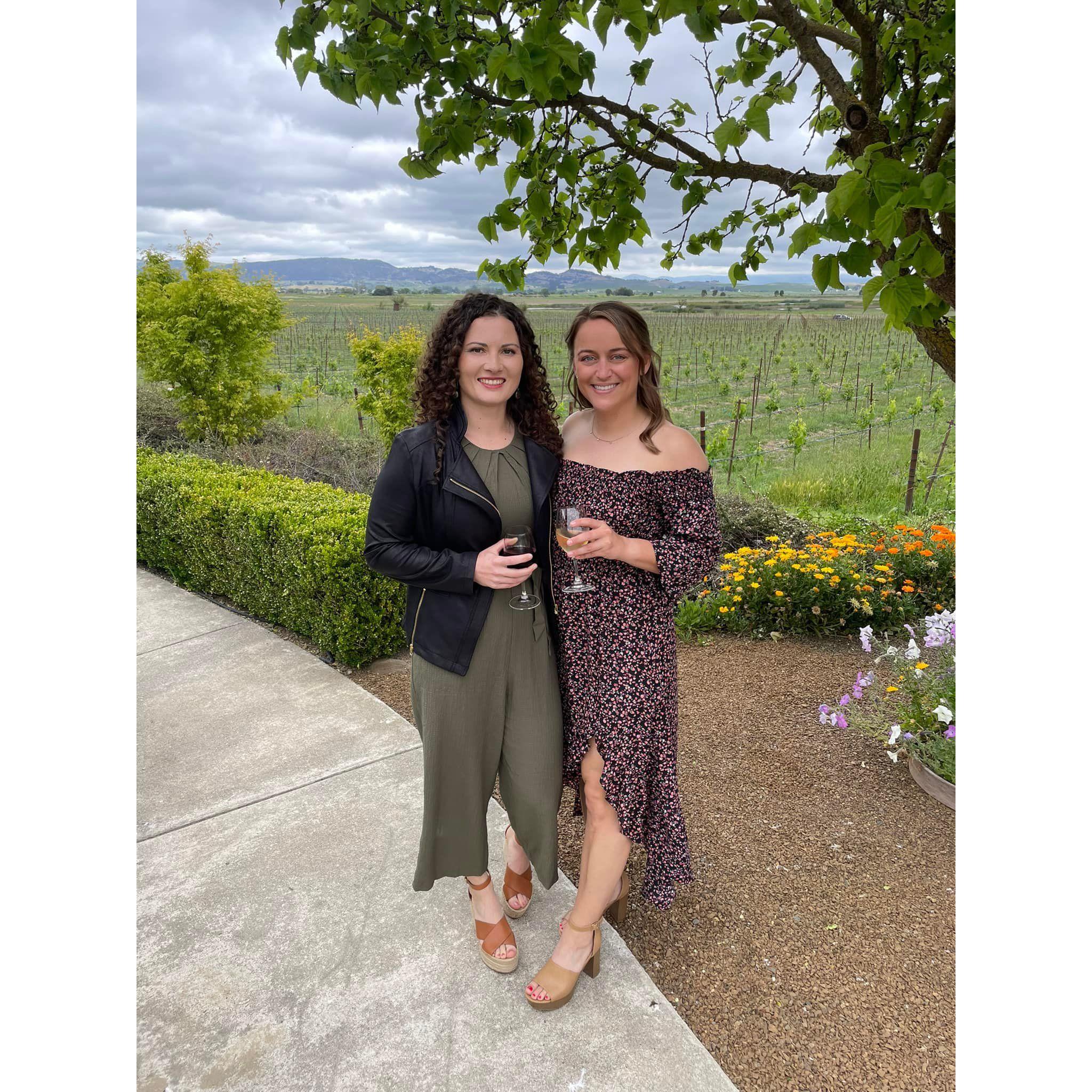 Shan's 30th in Napa Valley, CA