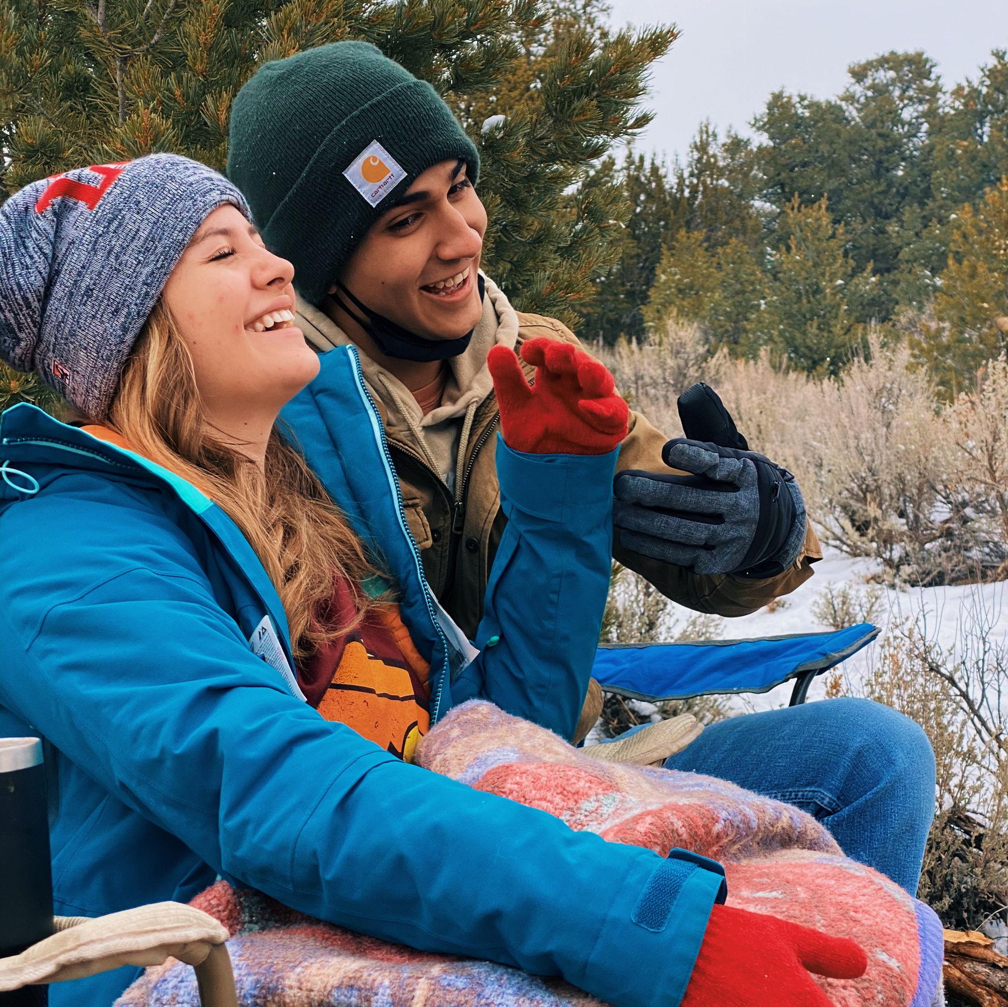 Getting Christmas trees with Lexis family! Jacob is always making Lexi laugh like a little kid