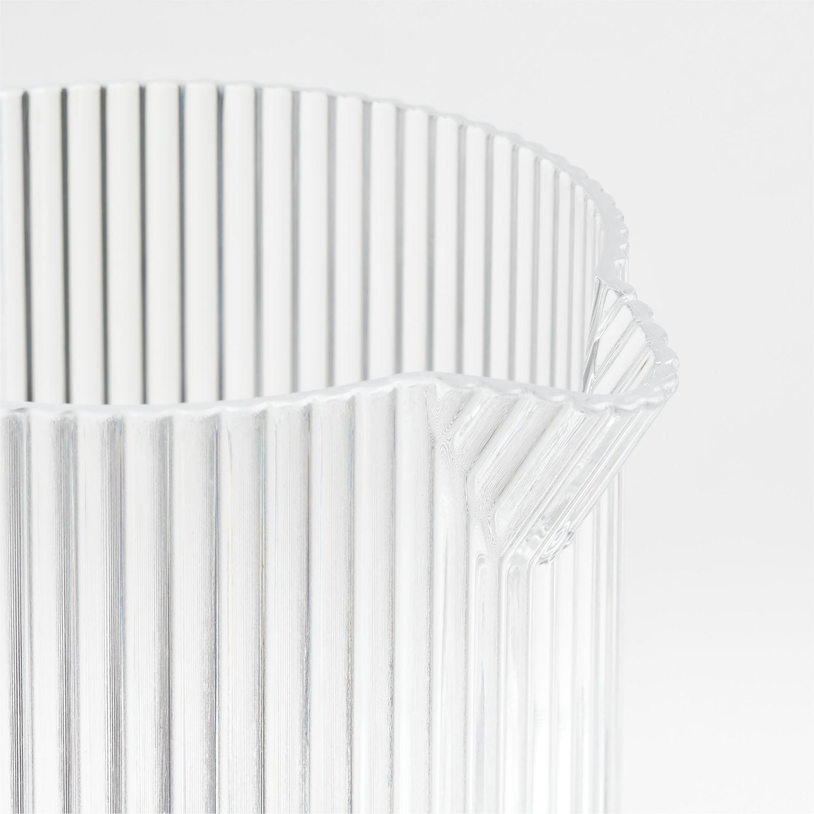 Acrylic Ribbed Pitcher - Thumbnail 2