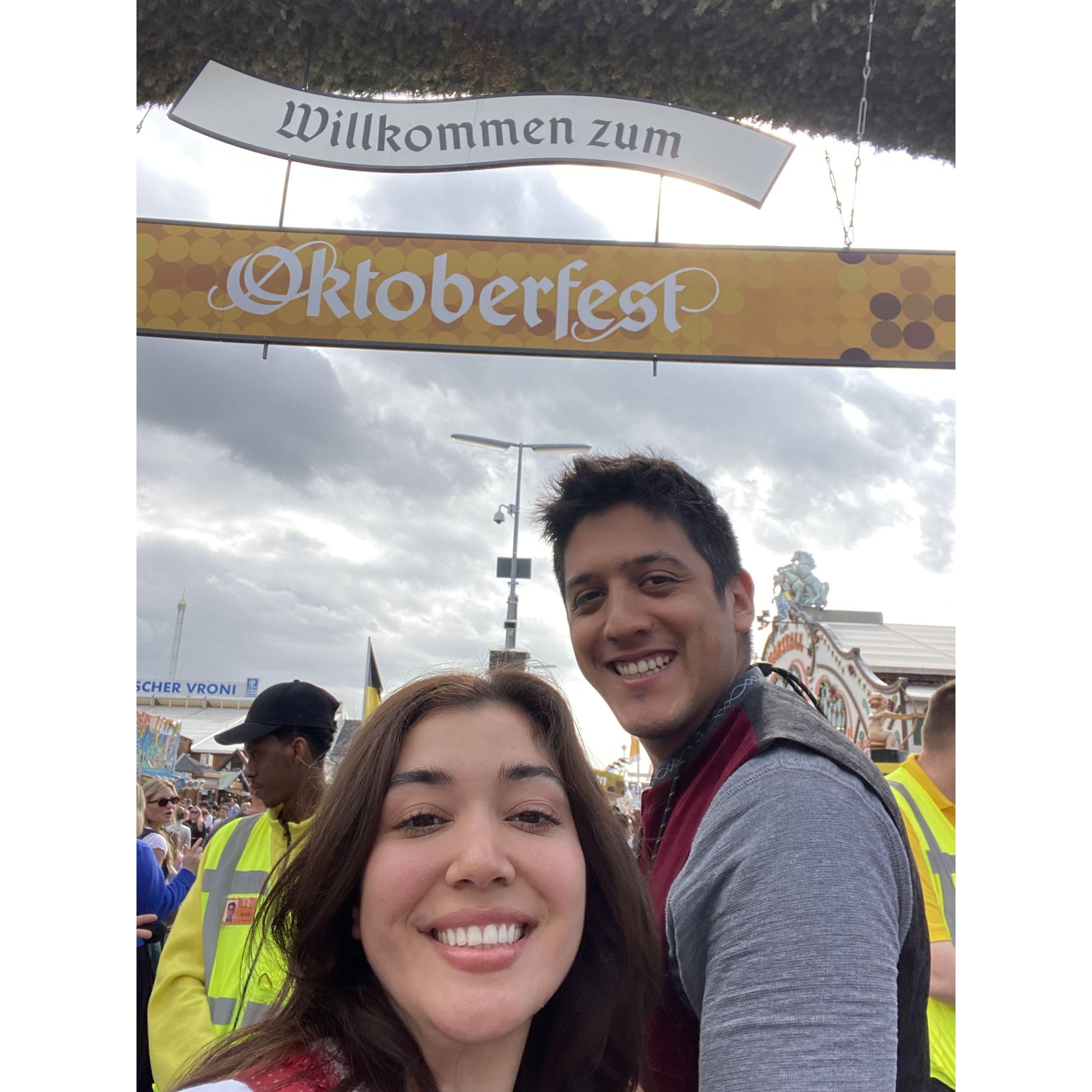 Prost! Oktoberfest in Munich, Germany.