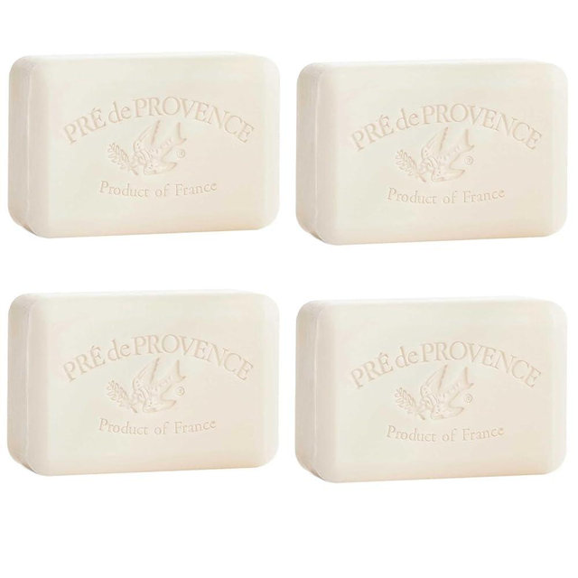 Pre de Provence 250g Soap Bar, Pack of 4 - Milk