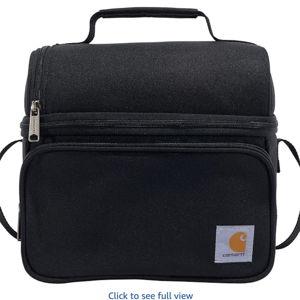 Carhartt Camping Cooler, Worksite Lunchbox, Soft Shell Lunch Bag for Construction Sites, Work and Everyday Use, Black