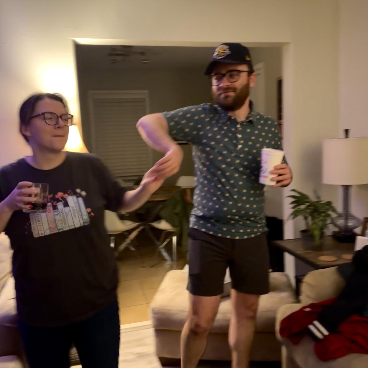 Random weekends dancing in the living room