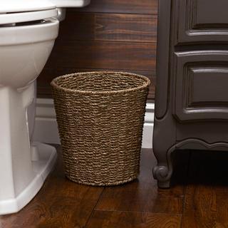 Wicker Waste Basket
