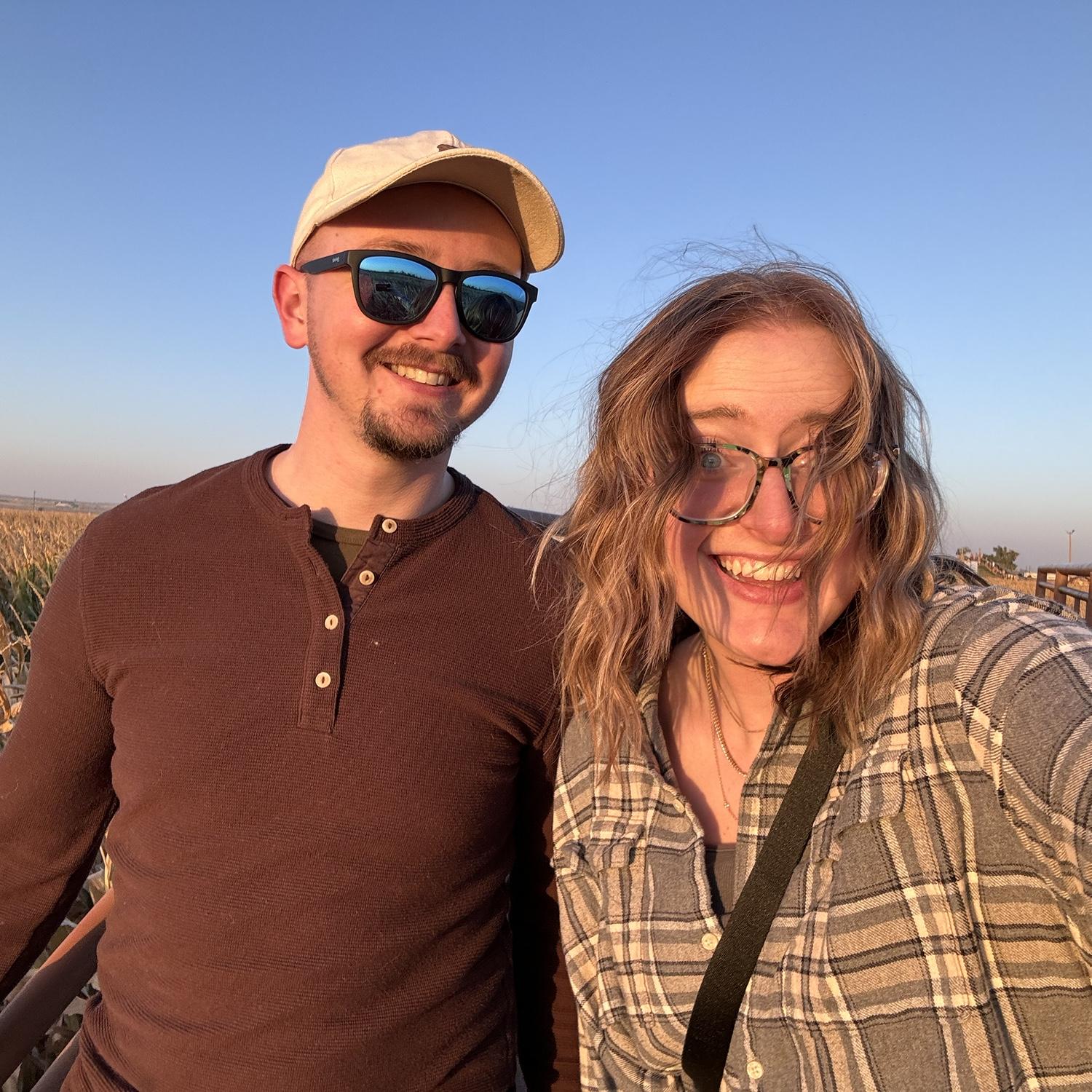 Moments later we got lost in the corn maze and had to be escorted out