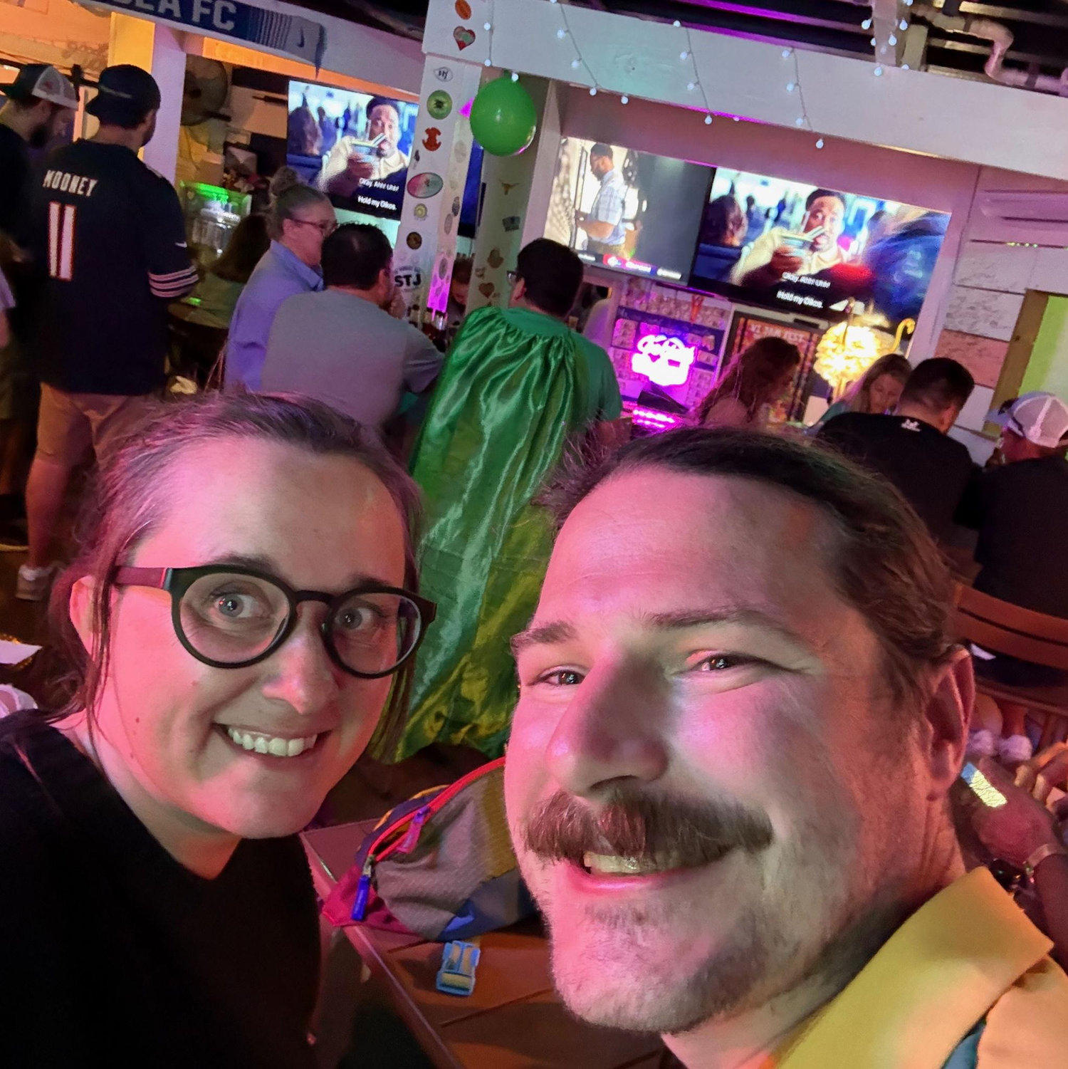Super Bowl in St. John, Go Birds!