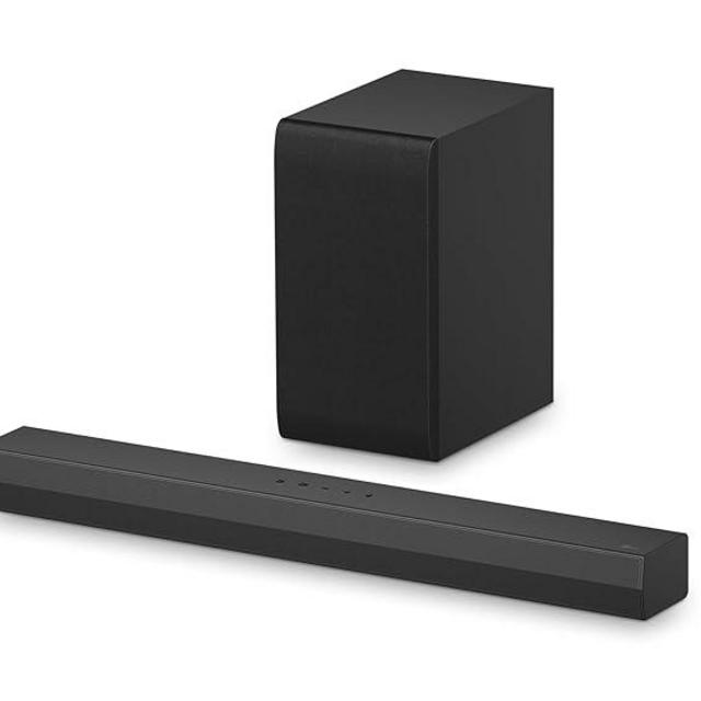 LG S40T 2.1 ch.Soundbar with Wireless Subwoofer, TV Synergy, Wow Interface, AI Sound Pro (2024 New Model)