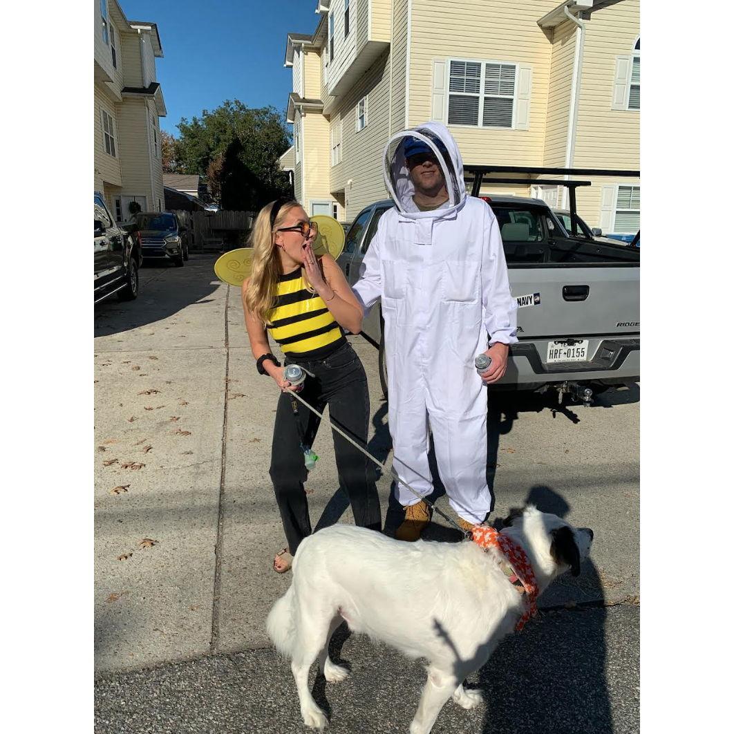 strange fact: Matt has been a bee keeper for the last 10 halloweens.