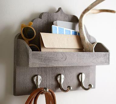 Moroccan Gray Entry Organizer