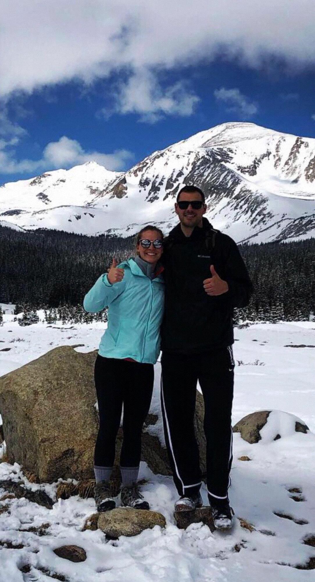 Our first vacation  together to Colorado 🏔