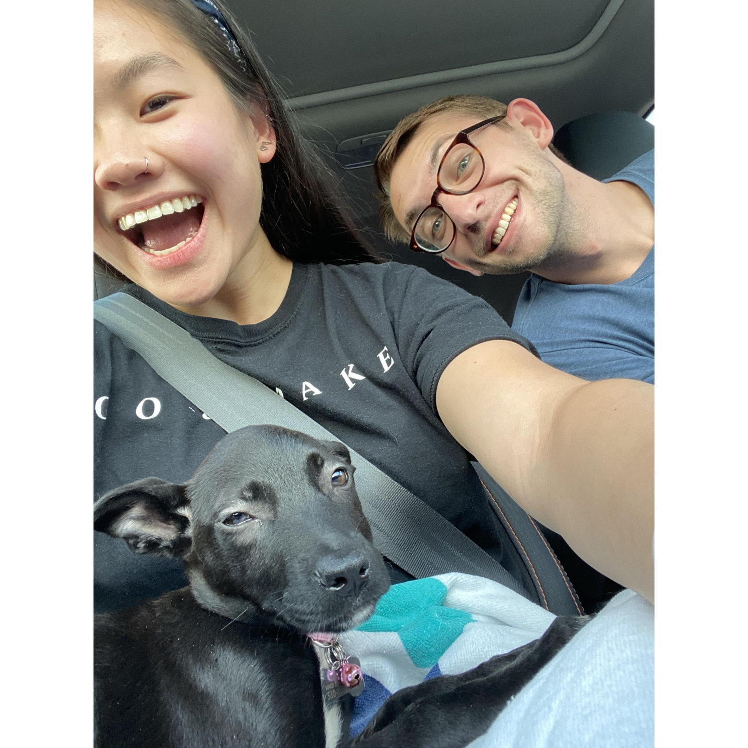 The day we adopted Boba <3
