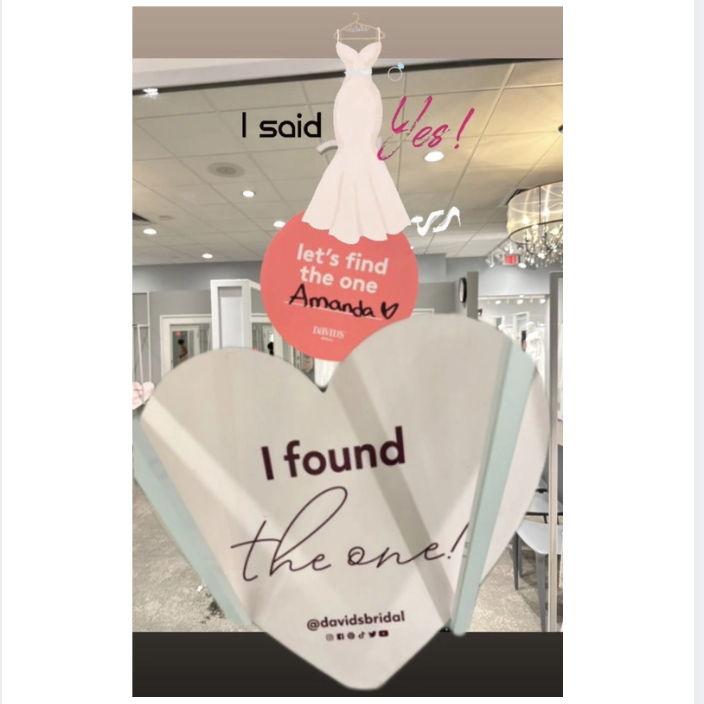 Said Yes to the Wedding Dress on 3/7/2026