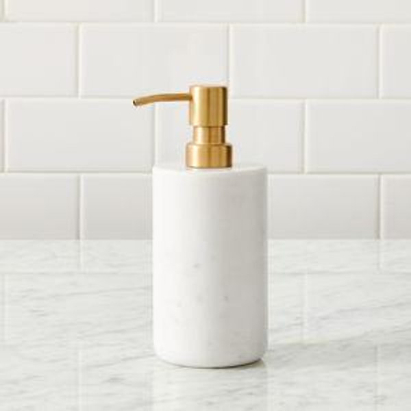 Marble Frost Soap Pump