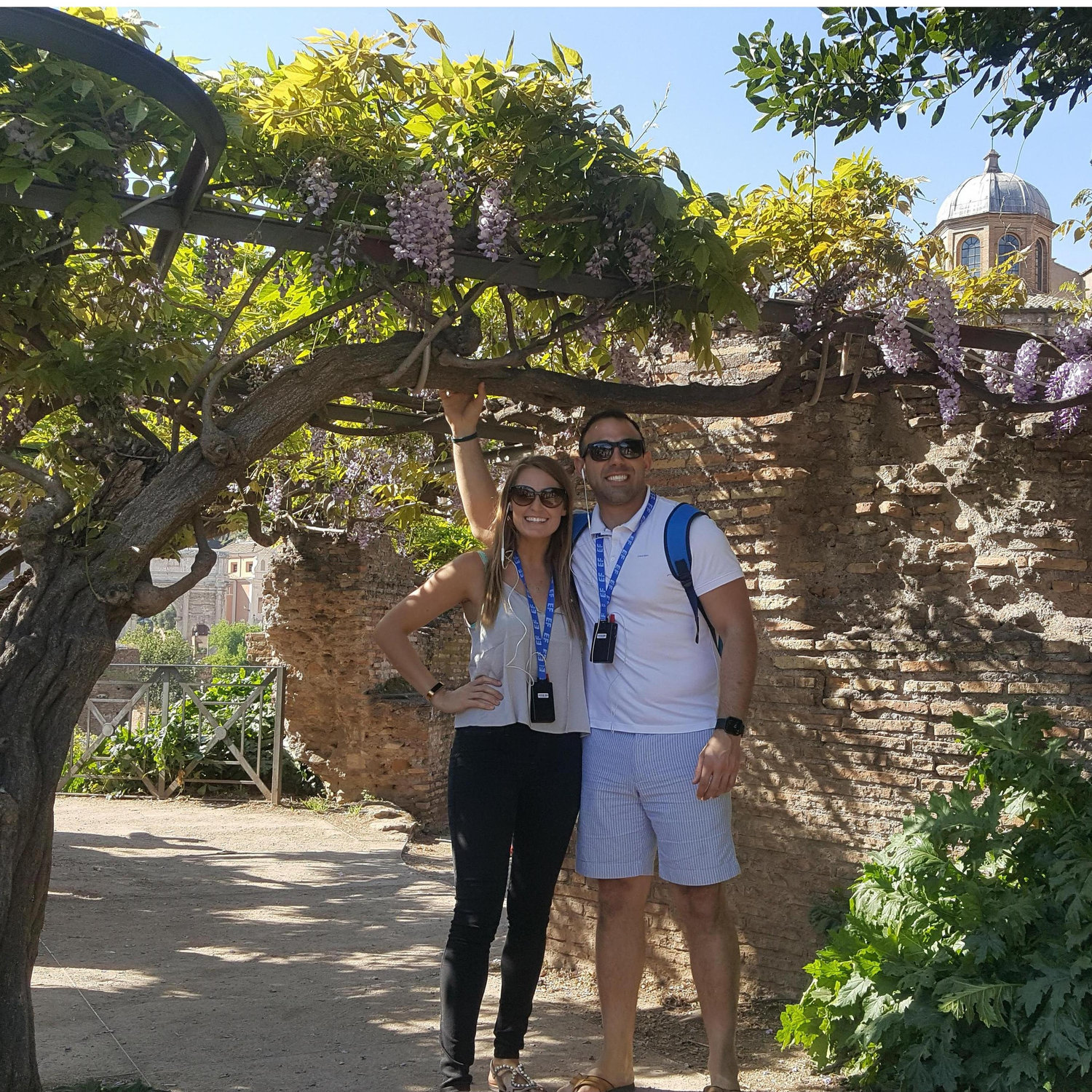 some very romantic grape vines