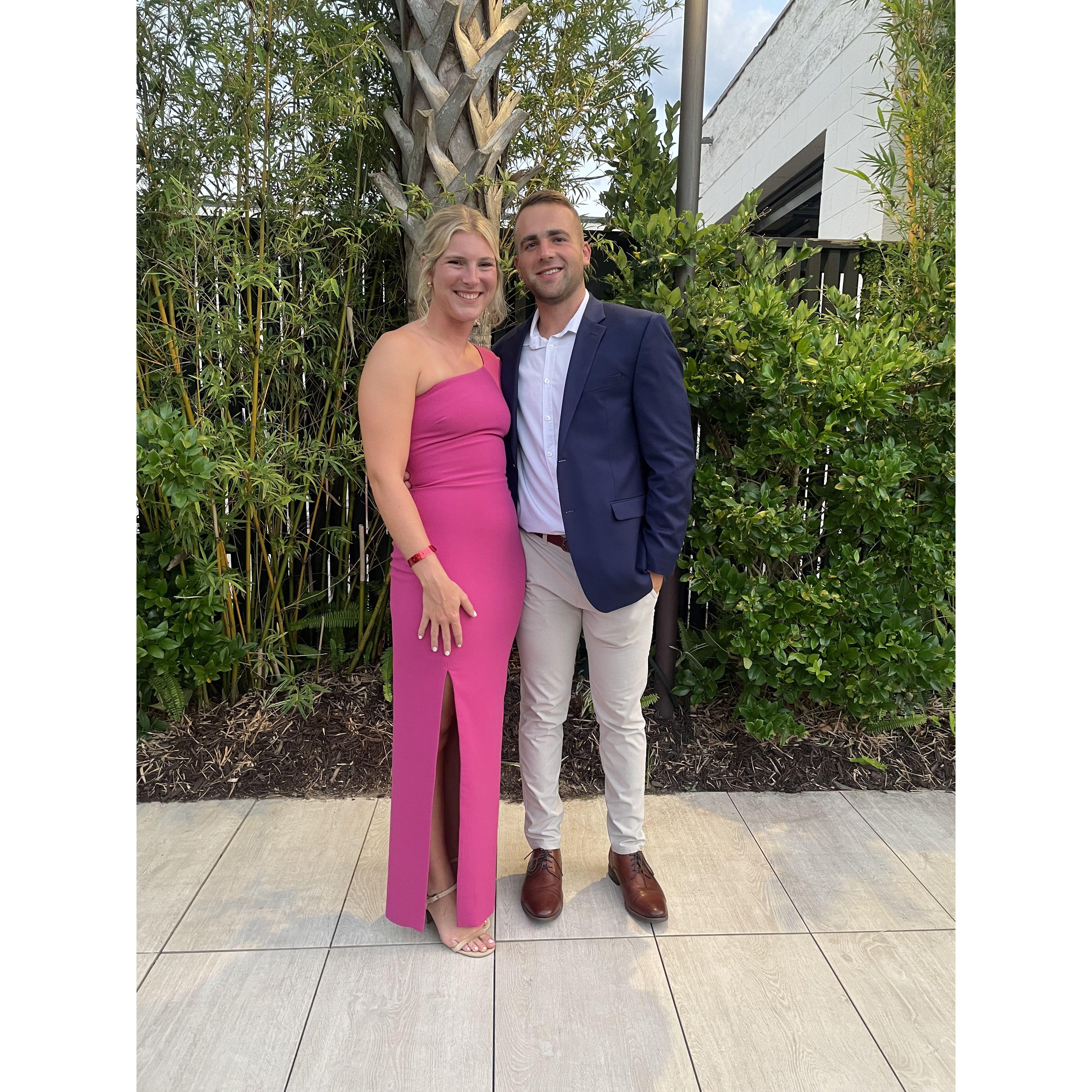 Our debut as girlfriend and boyfriend!