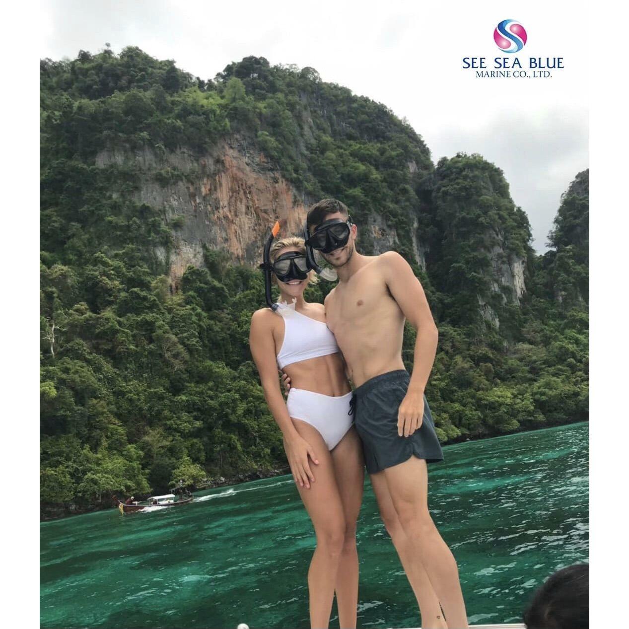 2019-Charlie’s style was compromised when I made him snorkel in Thailand