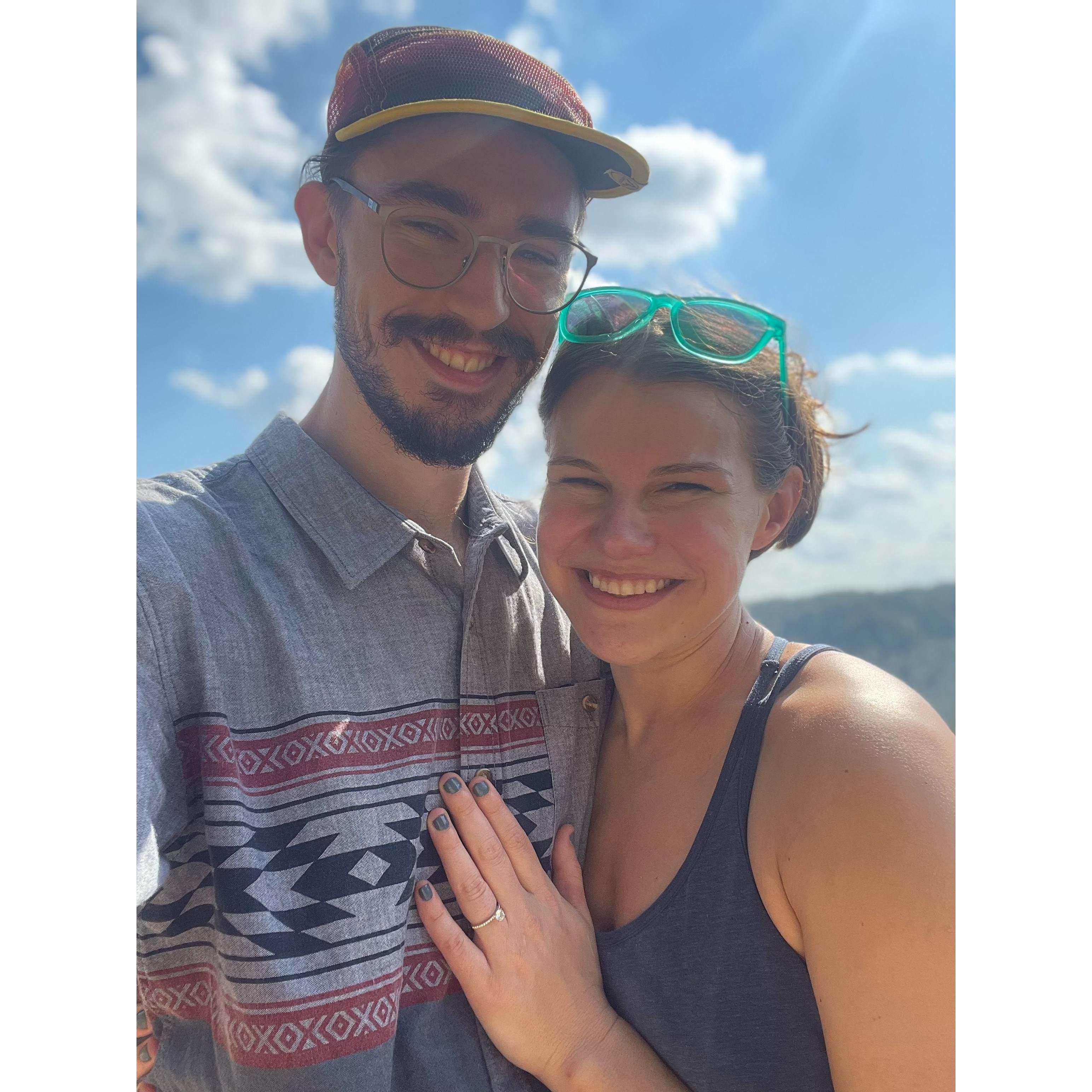Proposal in Red River Gorge