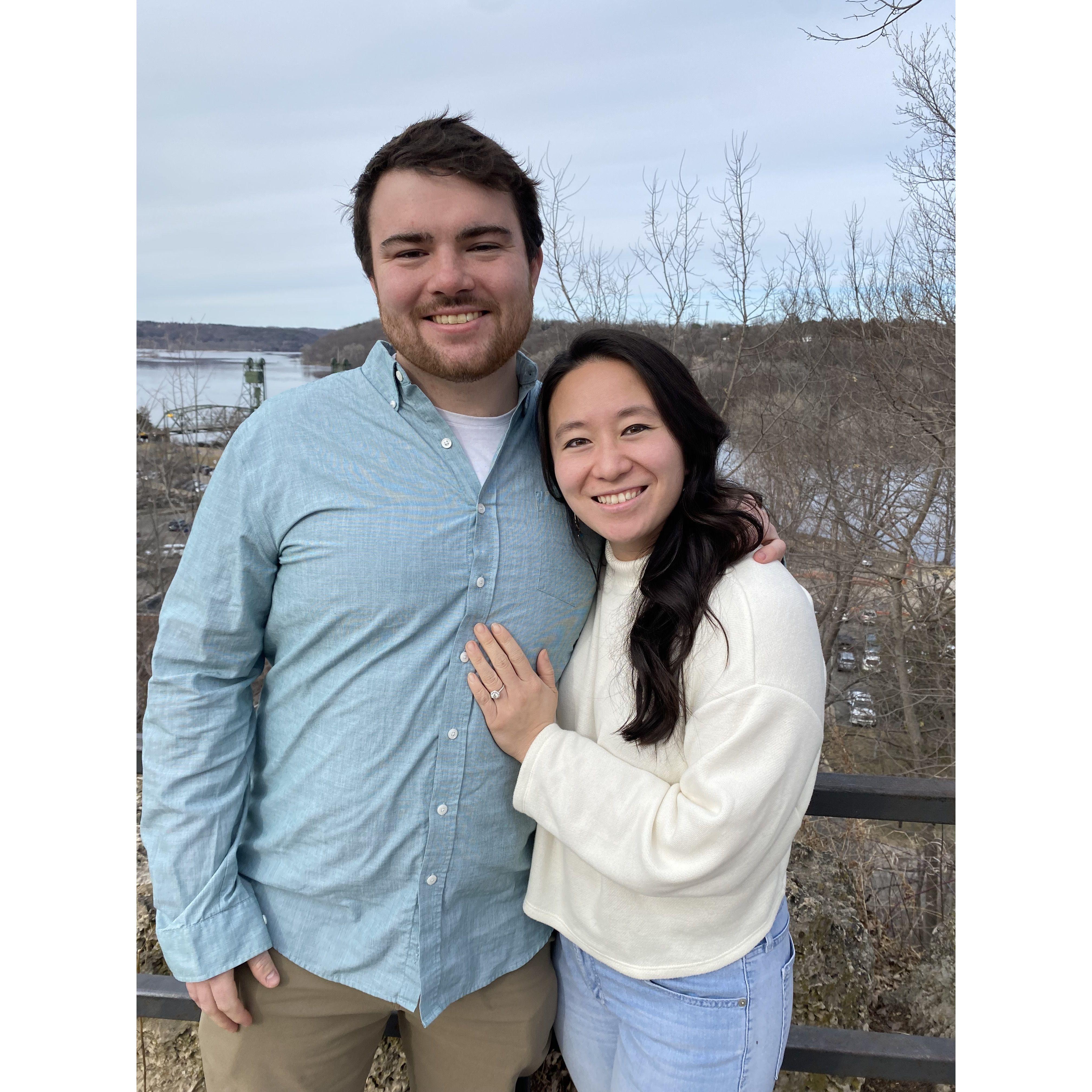 She said yes! 