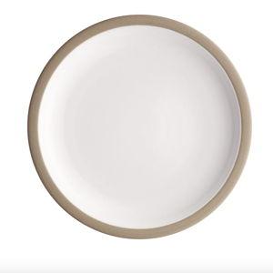 Heath White Rim Line Dinner Plate